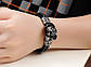 Шкіряний браслет "Череп" зі вставками з нержавіючої сталі, н. 21 см, фото 5