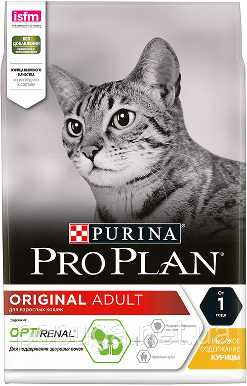 Корм PRO PLAN Original Adult для підтримки імунітету, з куркою, 400 г