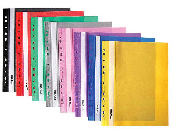 Швидкозшивач А4 з перфорацією / Economix,, фото 1