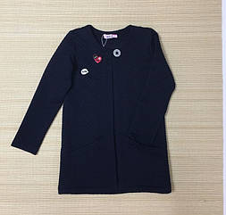 Кардиган трикотажний на дівчинку Розміри 134