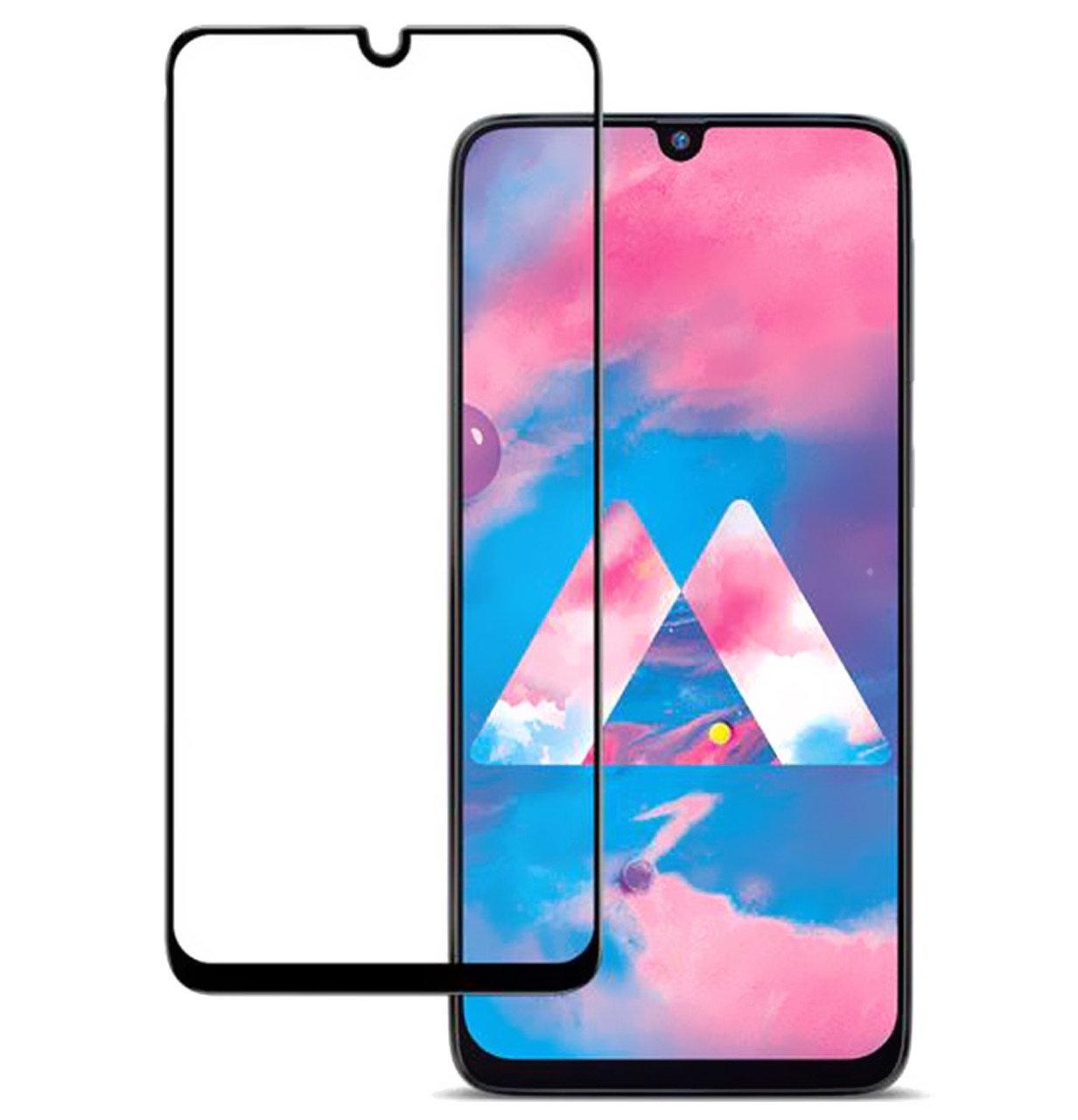 Захисне скло для Samsung A705F Galaxy A70 2019 Full Glue 3D, колір чорний, фото 1