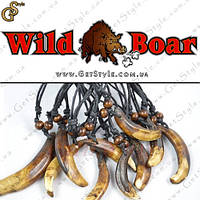 Украшение на шею Клык Кабана - "Wild Boar" - оберег от сглаза