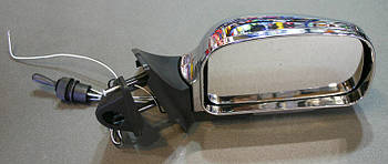 Gamma Car — Дзеркала бічного вигляду з повторювачем повороту для автомобілів ВАЗ 2109, Хром