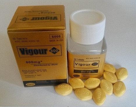Вігор 800 таблетки для потенції Vigour 800, 10 шт.