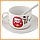 Друк на кавових чашках із ложкою та блюдцем. Нанесення зображення на чашку для кави з ложкою та блюдцем, фото 3