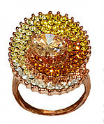 Каблучки NEOGLORY (позолота червоного відтінку)