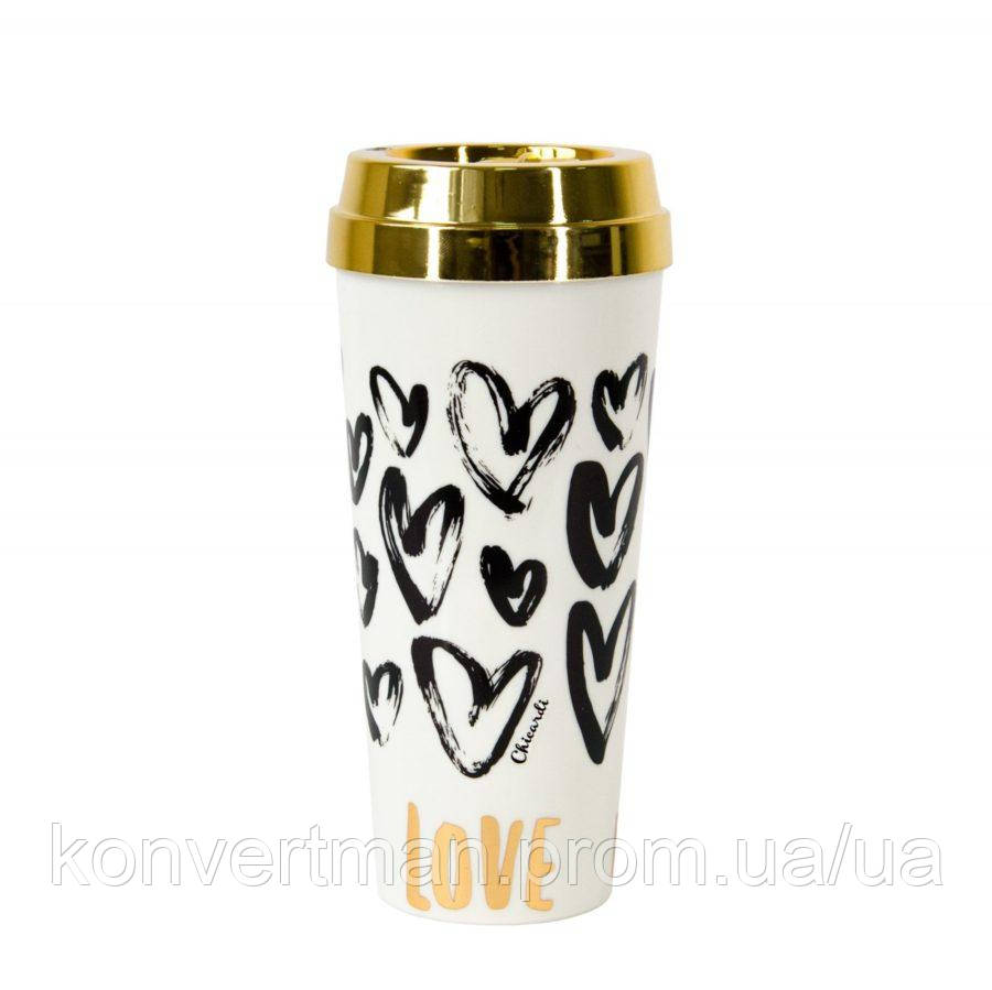 Термочашка 'To go chicardi hearts'