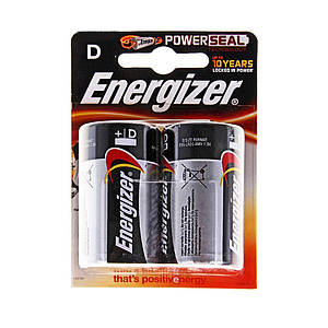 Батарейки D (LR20) Energizer Max Alkaline (2шт.)