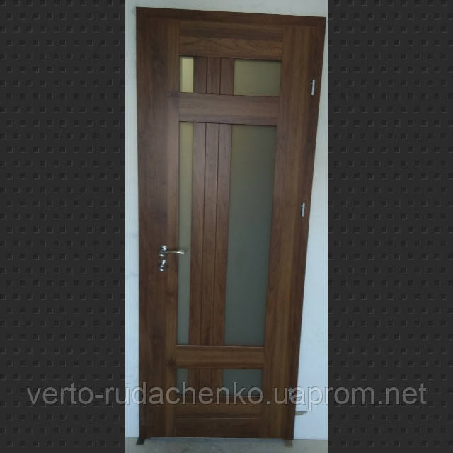 Двері Verto Лада-Лофт 4.1 колір Горіх медовий «Verto-CELL»