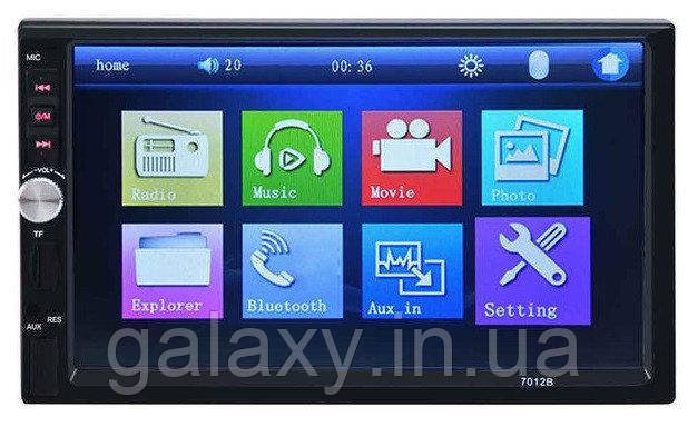 Автомагнітола 7018B Bluetooth сенсорний екран 7 дюймів, фото 1
