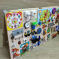Бизиборд двойной "Развивалочка "для ребенка! busy board 60*100см