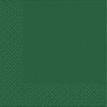 САЛФЕТКИ 33Х33 НОВІ МАРГО 50 ШТ 2 СЛОЯ ТЕМНО ЗЕЛЕНІ