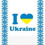 САЛФЕТКИ 33Х33 УКРАИНА МАРГО 20 ШТ