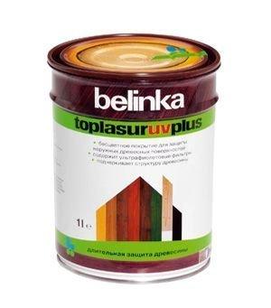 Бесцветная краска-лазурь для дерева BELINKA TOPLASUR UV PLUS (бесцветный) 1 л - фото 1 - id-p999804004