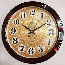 Настінний годинник Класика-62 Золото Круглий (38 см) Time