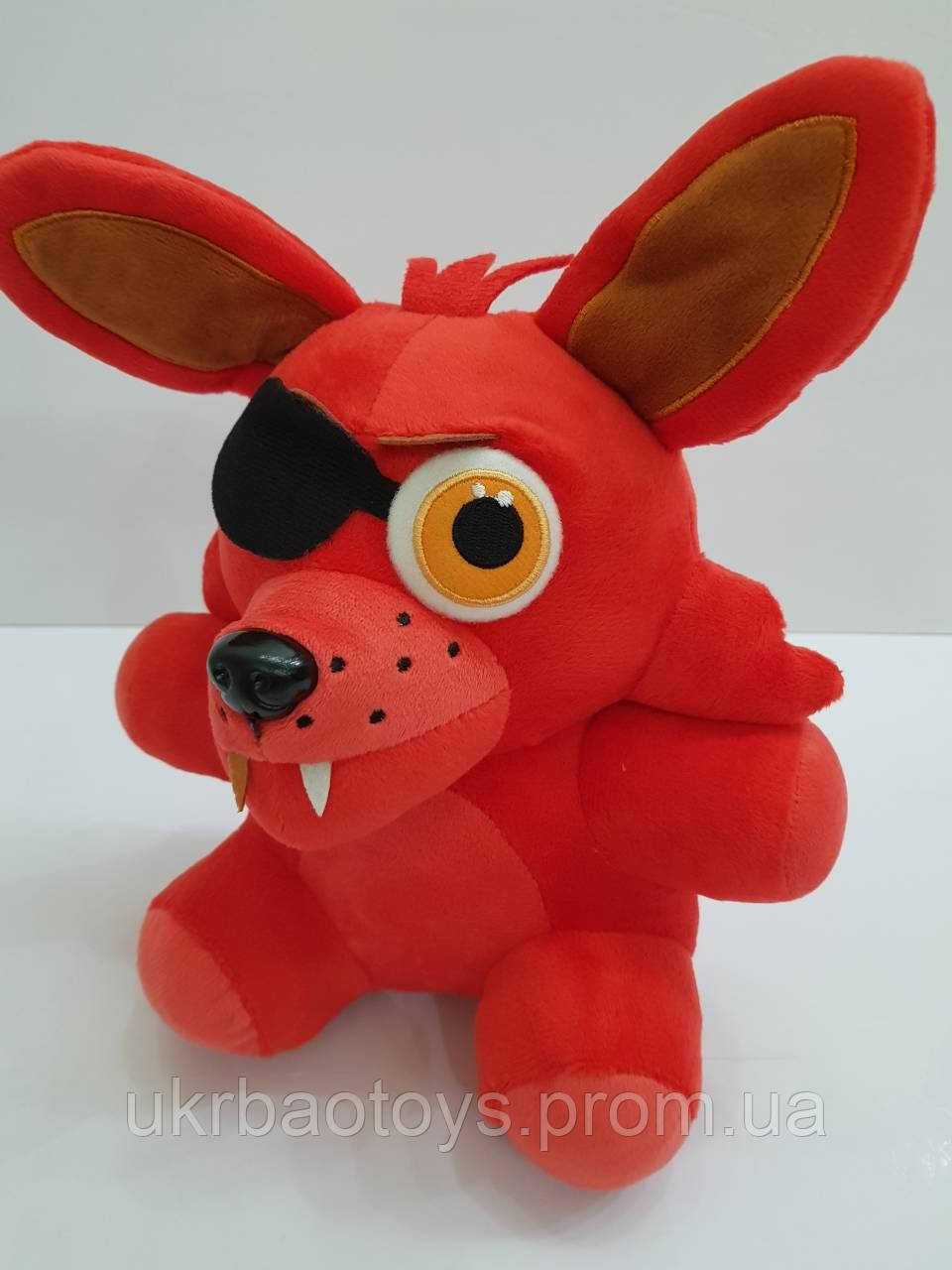 М'яка іграшка Фоксі (Foxy) герой  П'ять ночей з Фредді (Five nights at freddy's). 25 см