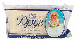 Мило ДРУГ для прання з відбіл. ефектом 125г