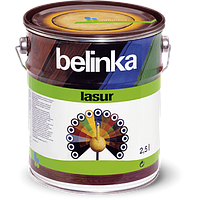 Тонкошарова лазур для дерева BELINKA LASUR (білий) 2,5 л