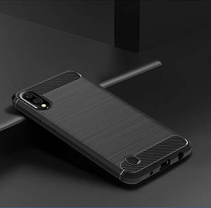 Чохол Carbon для Samsung A10 2019 / A105F чорний