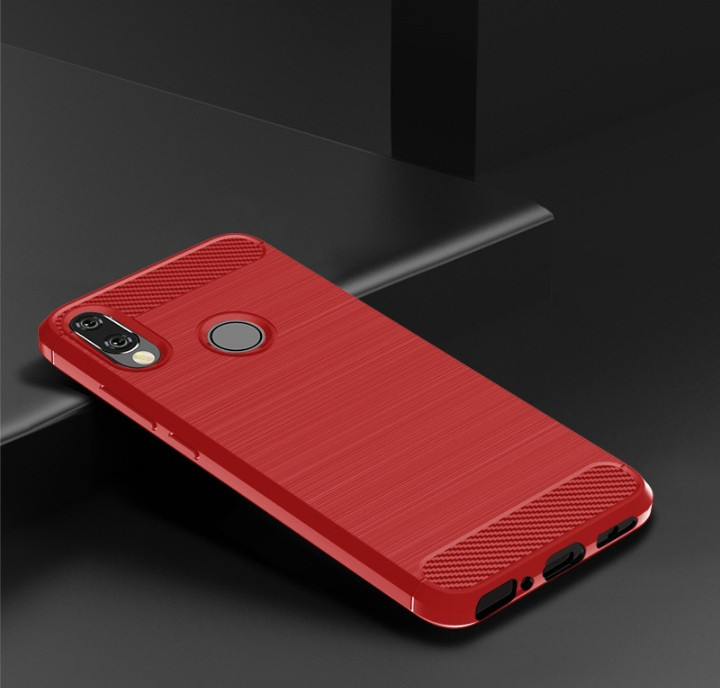 Чохол Carbon для XIaomi Redmi 7 (червоний)