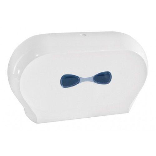 Тримач паперу туалетного JUMBO подвійний PLUS