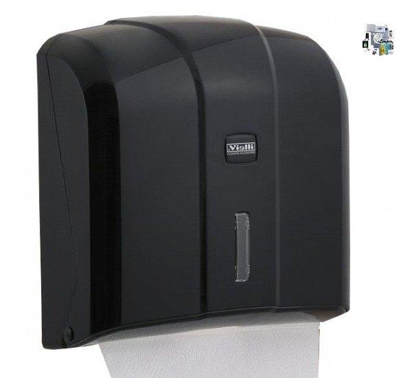 Держатель для стандартных бумажных полотенец V складка, из черного ...