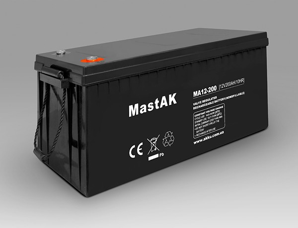 Акумулятор MastAK MA12-200 (12v 200Ah), фото 1