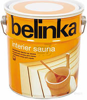 Водная лазурь для бань и саун BELINKA INTERIER SAUNA (бесцветный) 2,5 л
