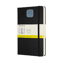 Блокнот Moleskine Classic Expanded середній 13х21 см 400 сторінок в клітинку Чорний (8058647628011)