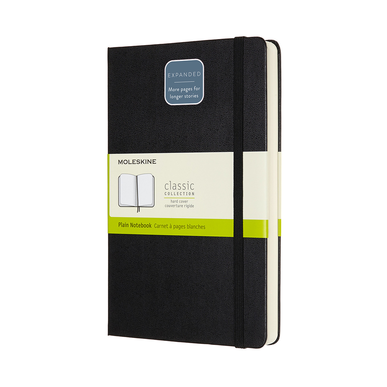 Блокнот Moleskine Classic Expanded середній 13х21 см 400 сторінок нелінований Чорний (8058647628028)
