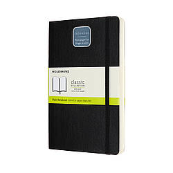 Блокнот Moleskine Classic Expanded середній 13х21 см 400 сторінок нелінований Чорний М'який (8058647628066)