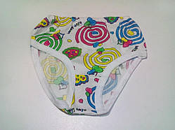 Трусики для дівчаток, модель 250101100, зріст 116-122, розмір 64 / СПІРАЛЬКИ