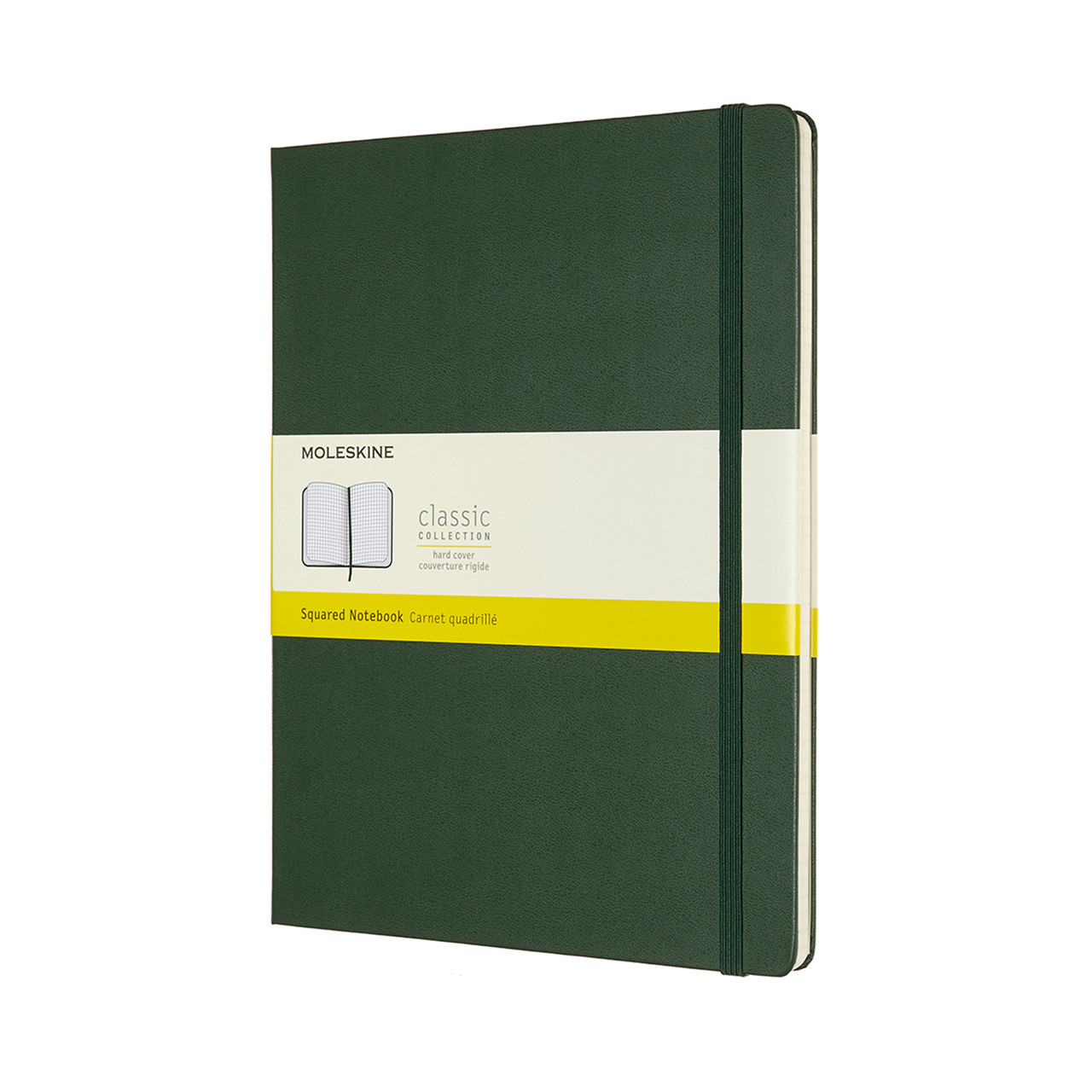 Блокнот Moleskine Classic Великий 19х25 см 192 сторінки в клітинку Миртовий Зелений (8058647629124)