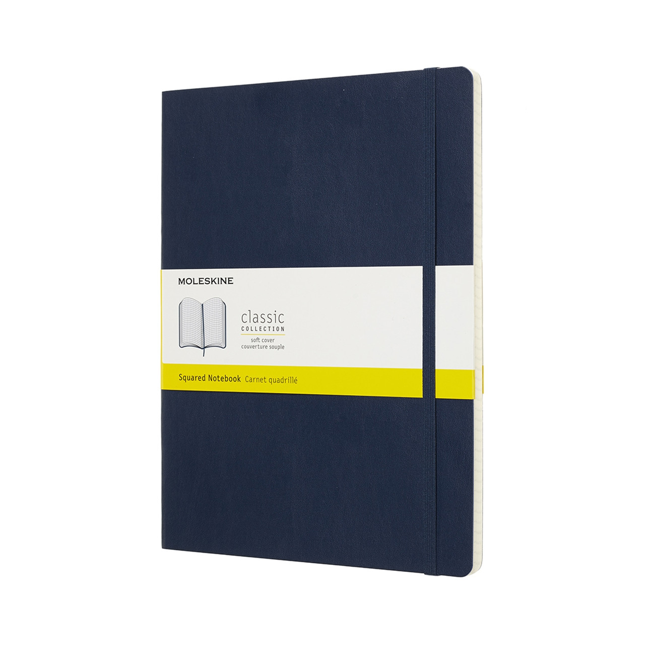 Блокнот Moleskine Classic Великий 19х25 см 192 сторінки в клітинку Сапфір М'яка обкладинка (8058341715604)