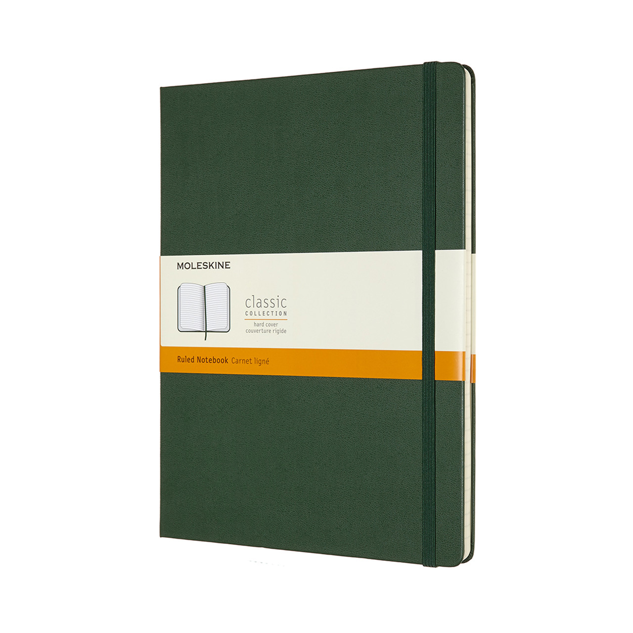Блокнот Moleskine Classic Великий 19х25 см 192 сторінки в лінію Миртовий Зелений (8058647629100), фото 1
