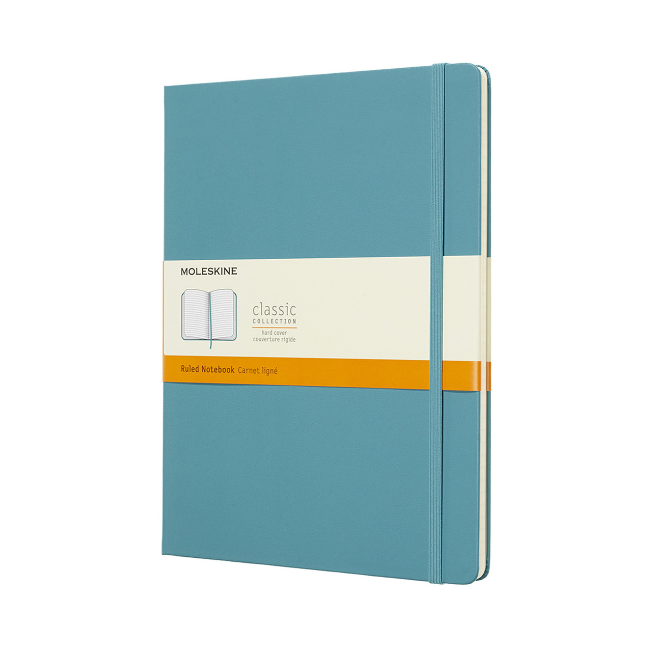 Блокнот Moleskine Classic Великий 19х25 см 192 сторінки в лінію Океанський Синій (8058341716076)