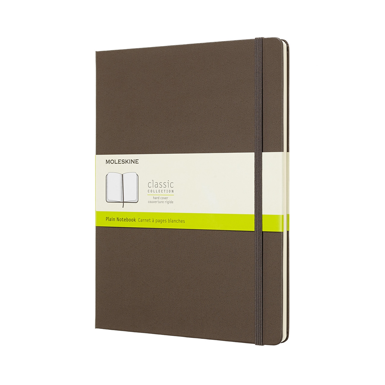 Блокнот Moleskine Classic Великий 19х25 см 192 сторінки нелінований Коричневий (8058341716106)