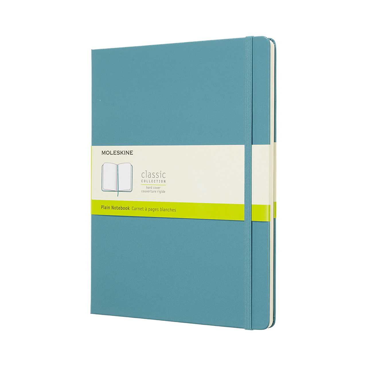 Блокнот Moleskine Classic Великий 19х25 см 192 сторінки нелінований Океанський Синій (8058341716083)