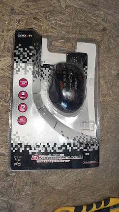 Оптична радіо миша Crown CMM-903W USB №000, фото 2