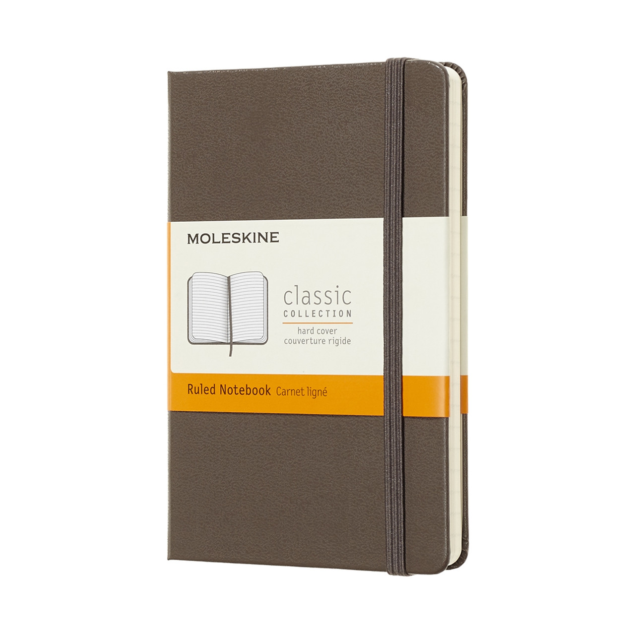 Блокнот Moleskine Classic кишеньковий 9х14 см 192 сторінки в лінію Коричневий (8058341715253), фото 1