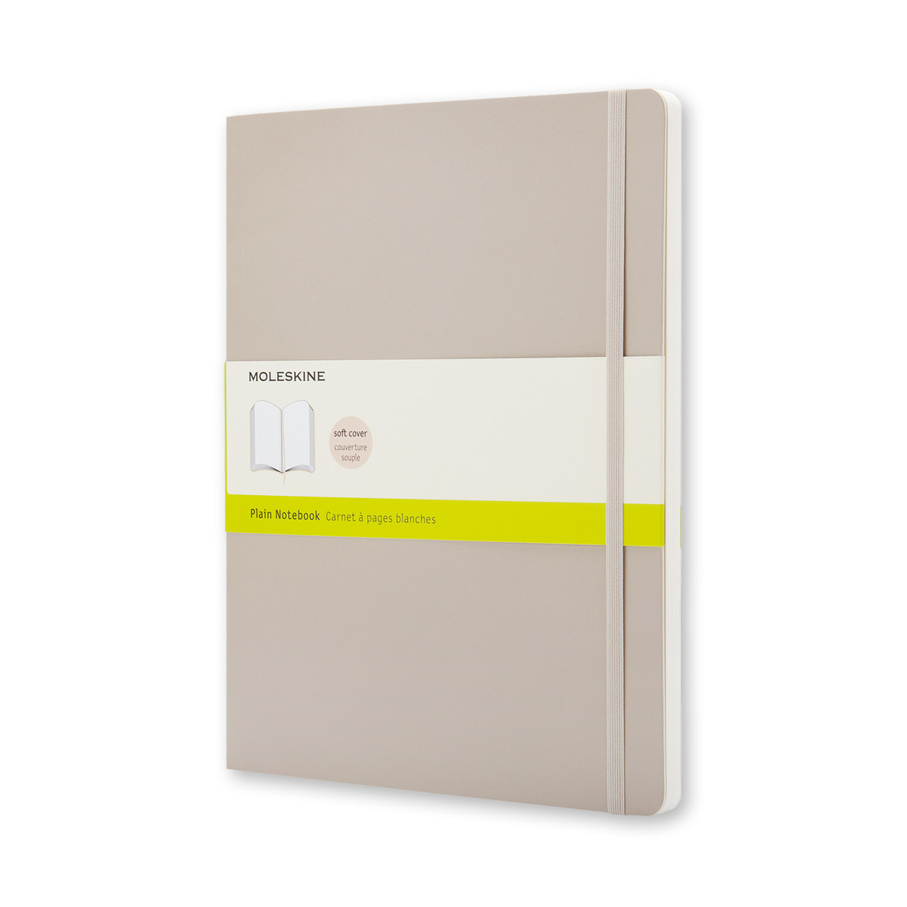 Блокнот Moleskine Classic Великий 19х25 см нелінований Пшеничний М'який (9788867323821)