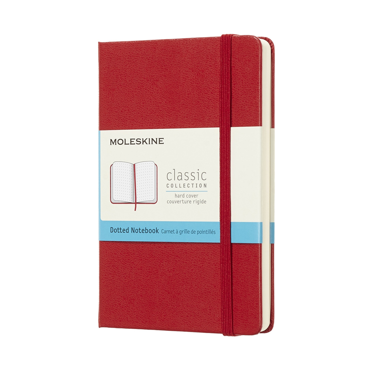 Блокнот Moleskine Classic кишеньковий 9х14 см 192 сторінки в крапку Червоний (8058341715321)