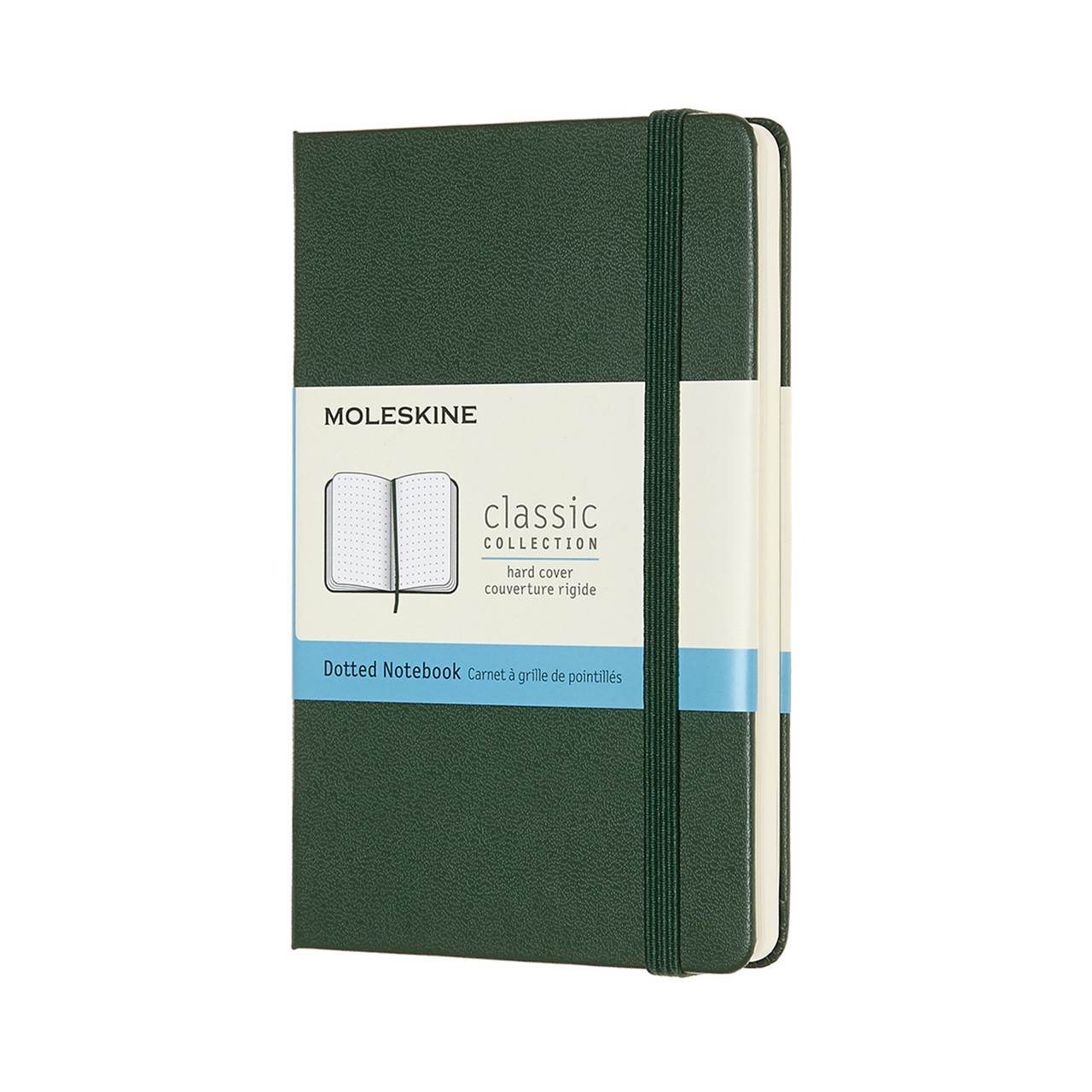 Блокнот Moleskine Classic кишеньковий 9х14 см 192 сторінки в крапку Миртовий Зелений (8058647629056)