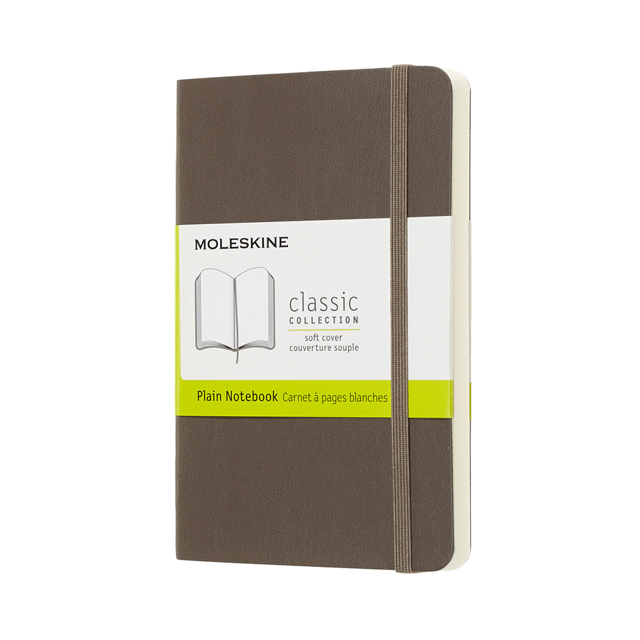 Блокнот Moleskine Classic кишеньковий 9х14 см 192 сторінки нелінований Коричневий М'який (8058341715499)