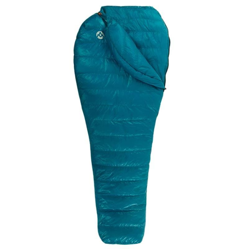 Пуховий спальний мішок Aegismax NANO 2 +5°C 0°C Regular 180 см Blue