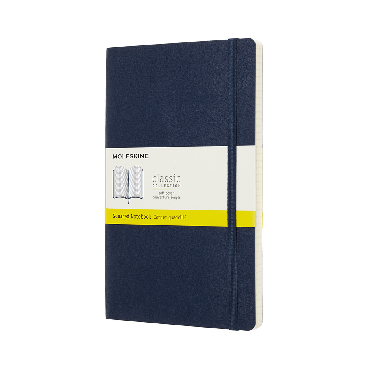 Блокнот Moleskine Classic середній 13х21 см 192 сторінки в клітинку Сапфір М'який (8058341715598)