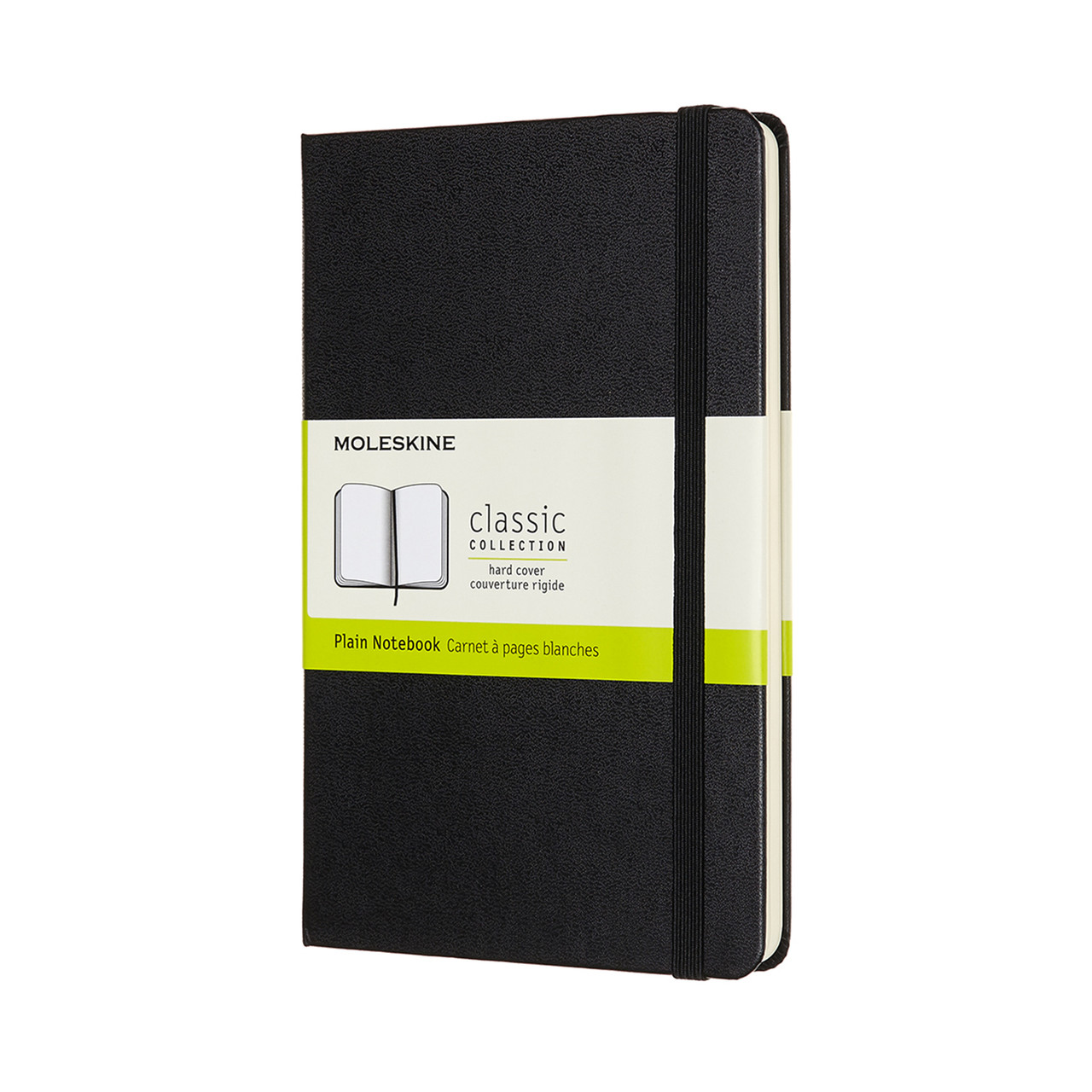 Блокнот Moleskine Classic Медіум 11,5х18 см 192 сторінки нелінований Чорний (8058647626604)