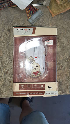 Оптична радіомиша CROWN CMM-928W Rabbit USB Noк0, фото 2