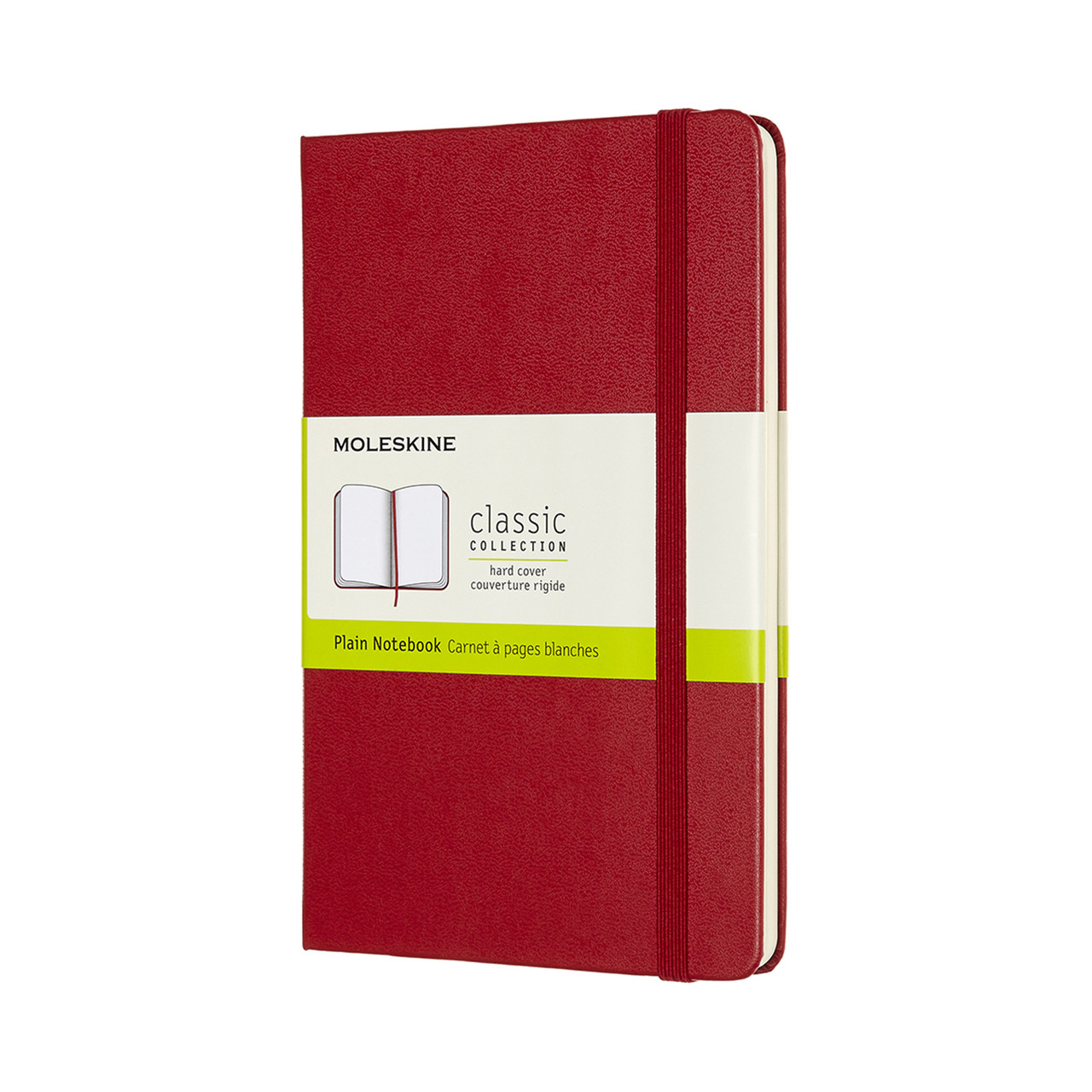 Блокнот Moleskine Classic Медіум 11,5х18 см 192 сторінки нелінований Червоний (8058647626642)