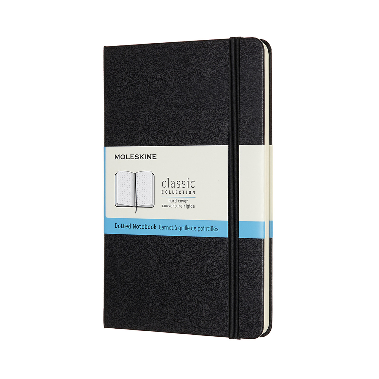 Блокнот Moleskine Classic Медіум 11,5х18 см 192 сторінки в крапку Чорний (8058647626611)